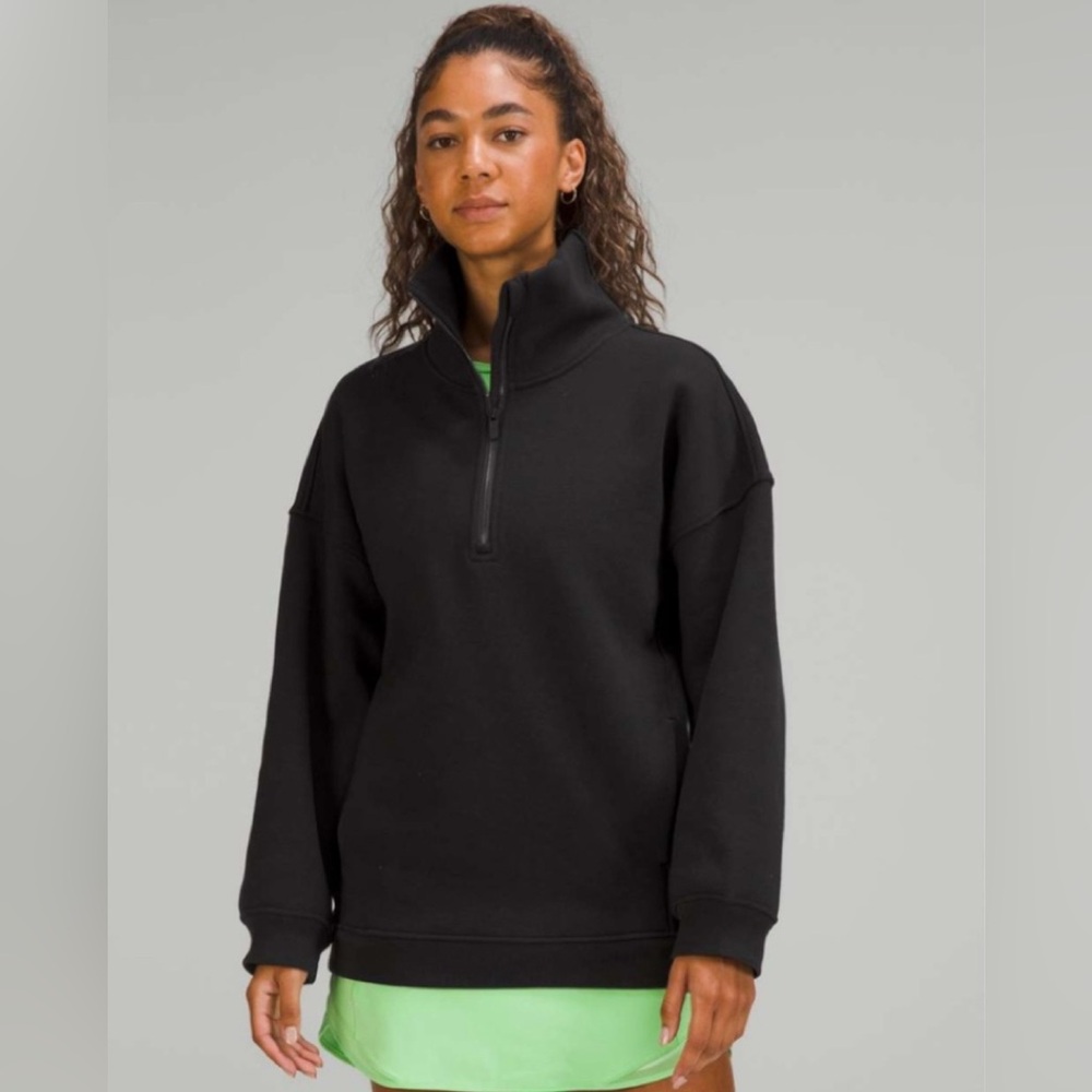 Lululemon Thick Fleece Half-Zip- - SOLD OUT RARE - Size M/L